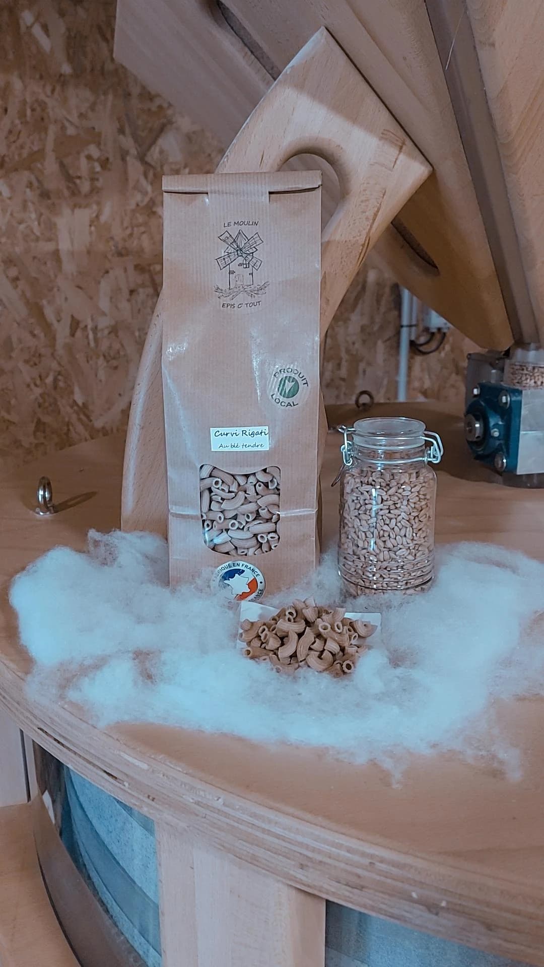 Pâtes curvi Rigati au Blé tendre