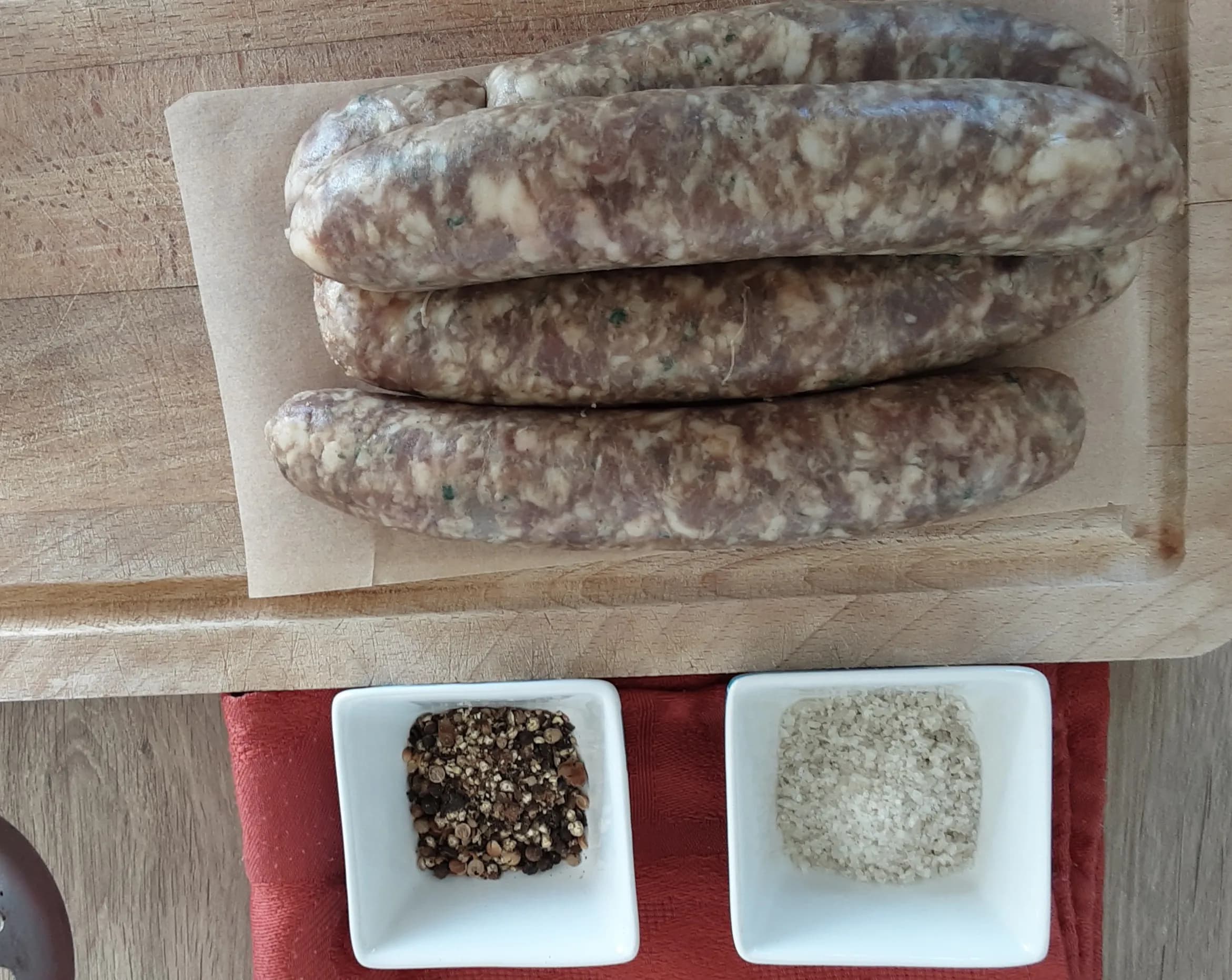 Saucisse à l'agneau de pré salé