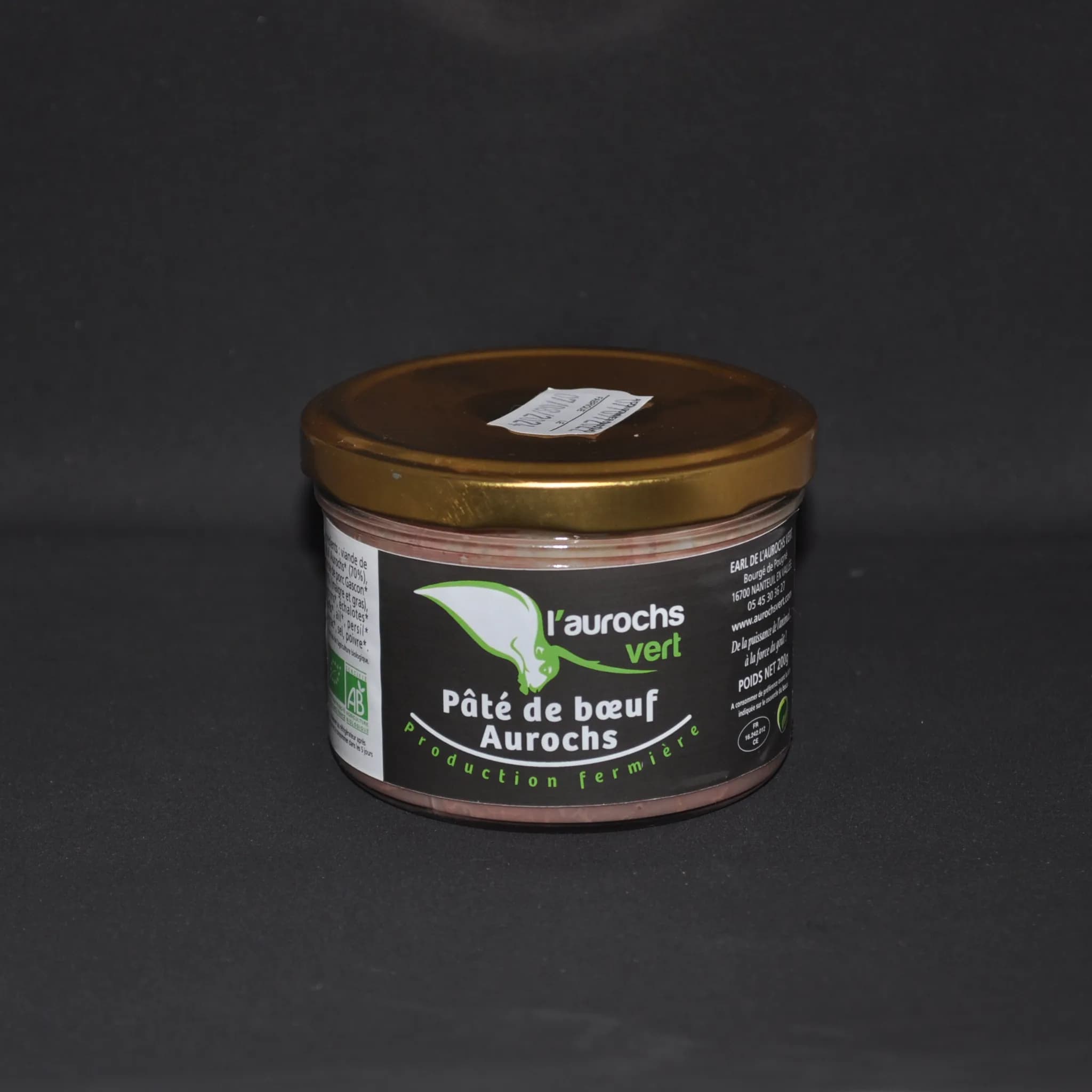 Pâté de bœuf Aurochs