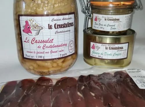 Lot découverte de gésiers, foie gras, charcuterie et cassoulet - 3,5kg   Choisir une quantité  3.5 kg