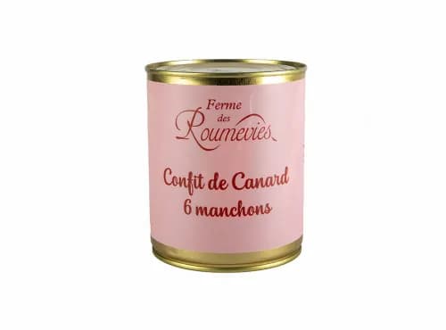 6 manchons de canard confit