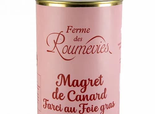 Magret de canard farci au foie gras entier de canard