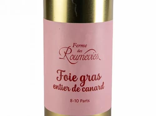 Foie gras entier de canard fermier du Périgord boîte