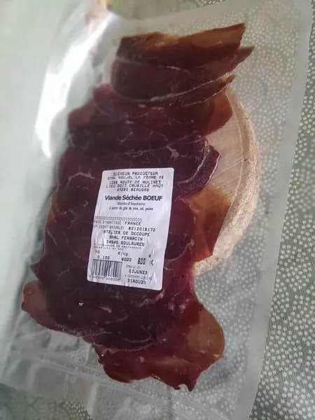 Boeuf séché