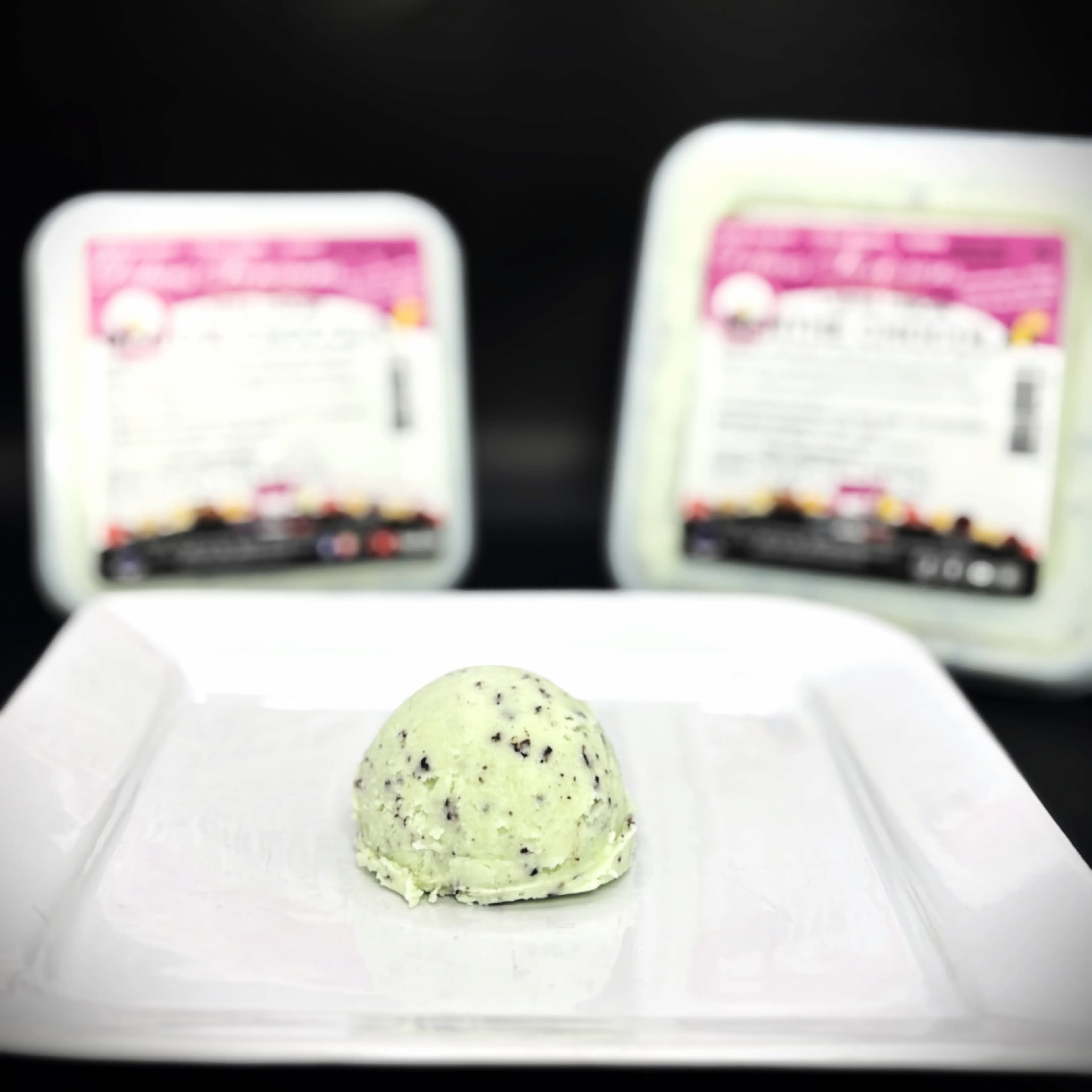 Crème Glacée Menthe Chocolat