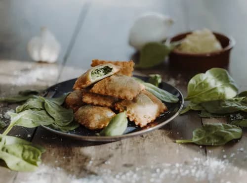 18 Tourtons aux Epinards