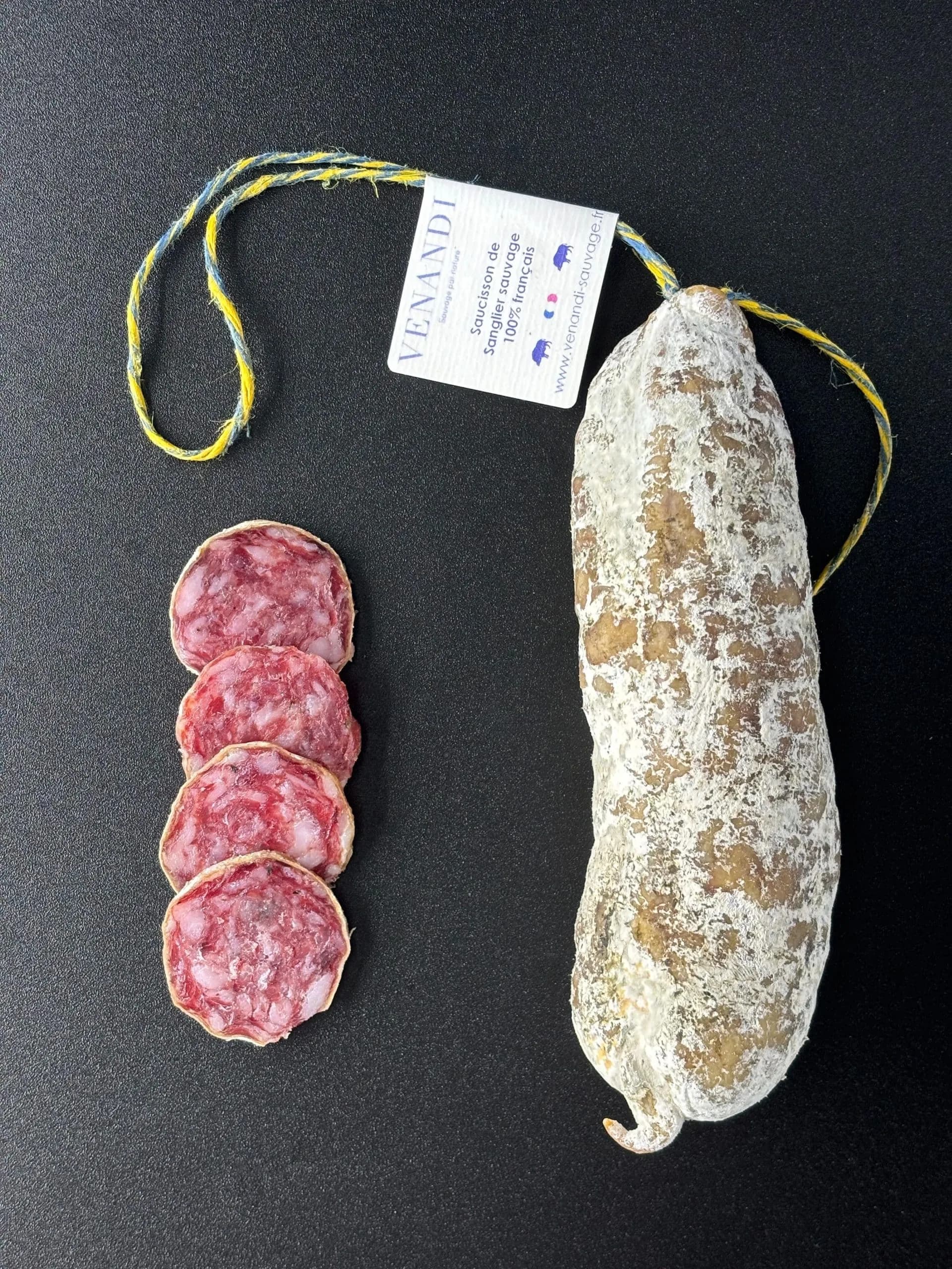 Saucisson de Sanglier sauvage 100% français