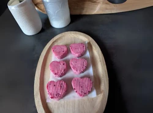 Beurre "Cœur" fraise 6x20g