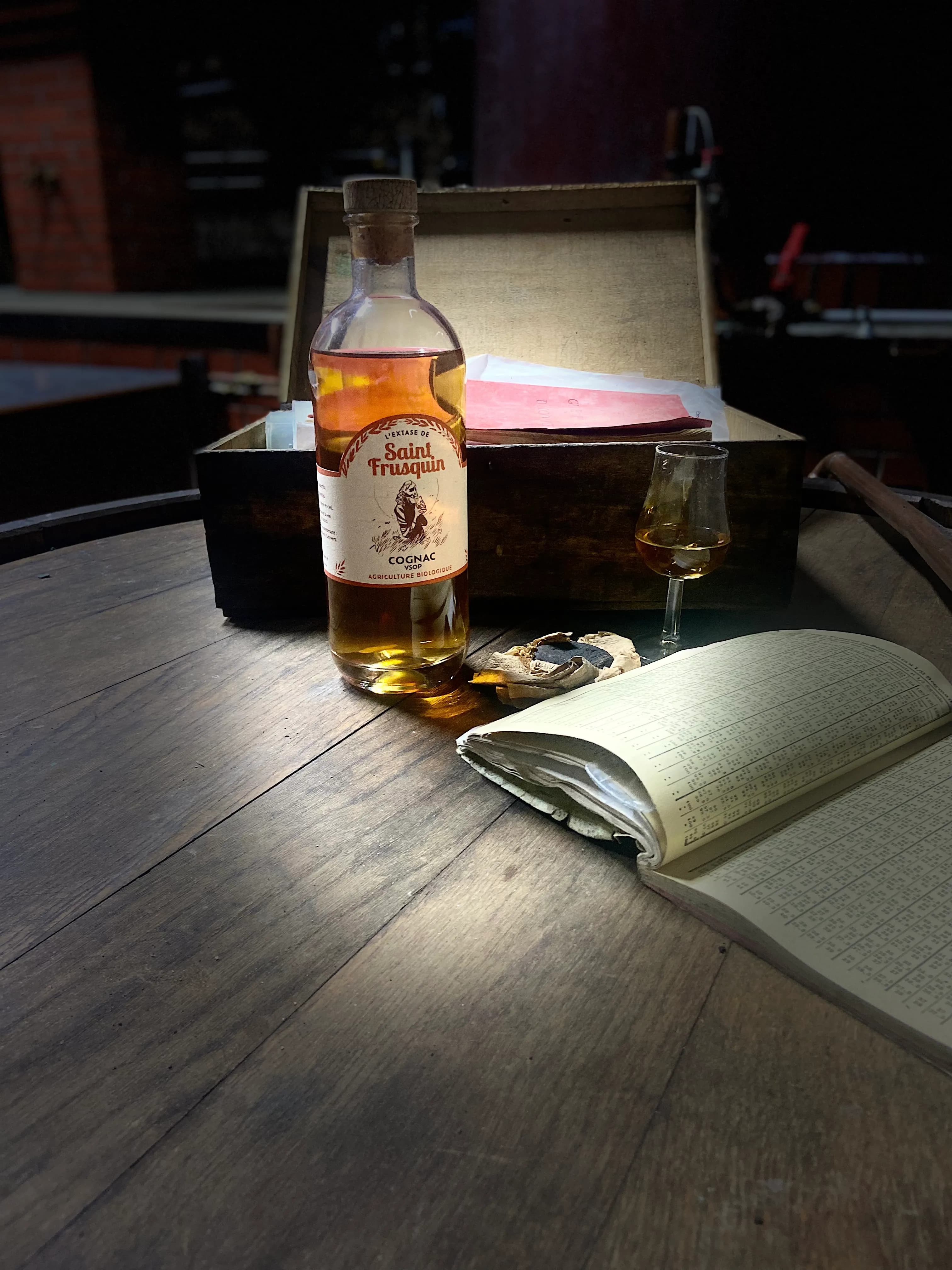 Cognac VSOP L'Extase de Saint-Frusquin BIO