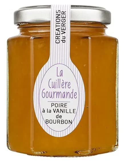 Confiture de POIRE à la Vanille de Bourbon