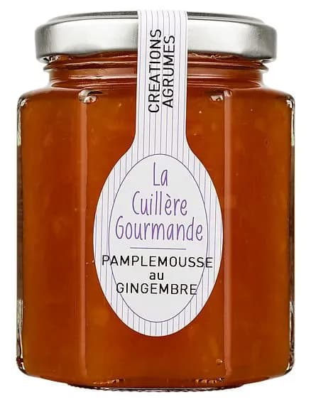 Marmelade de PAMPLEMOUSSE au Gingembre
