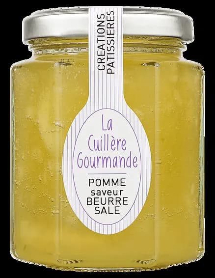 Confiture de POMME à la saveur du beurre Salé
