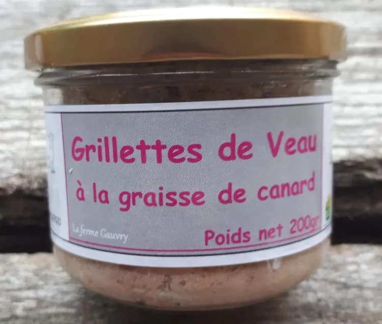 Rillettes de veau à la graisse de canard