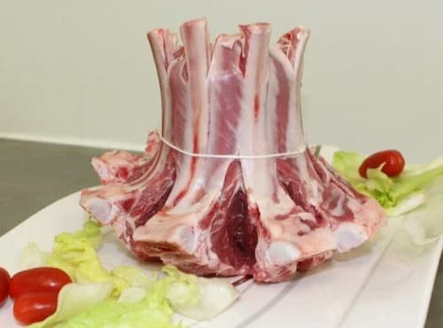 Carré de côtes d'agneau pré découpées