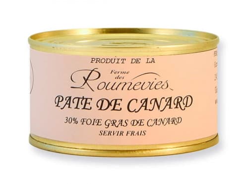 Paté de canard 270 g 30 % de foie gras entier - Image 1