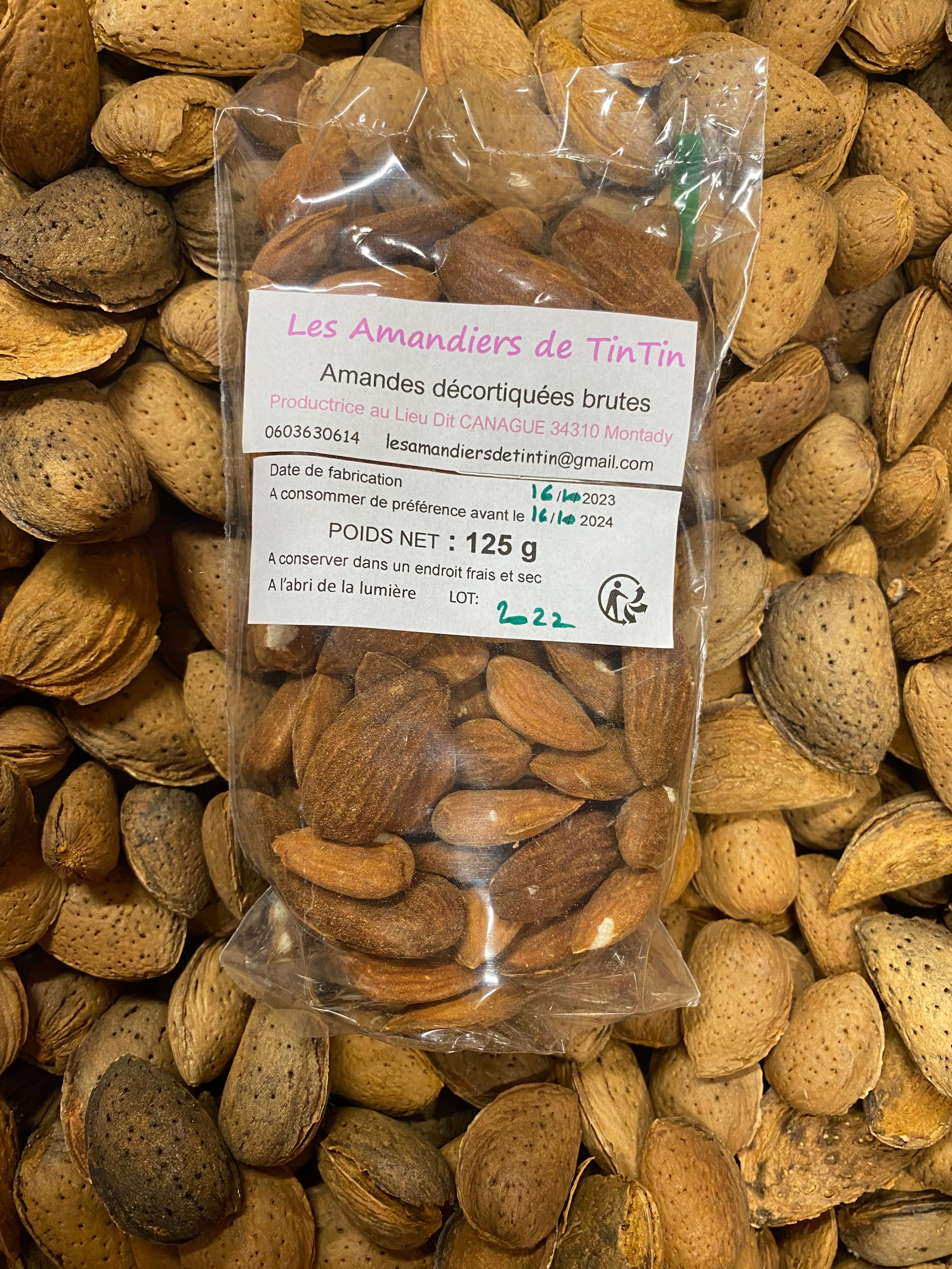 Amandes décortiquées - Image 1