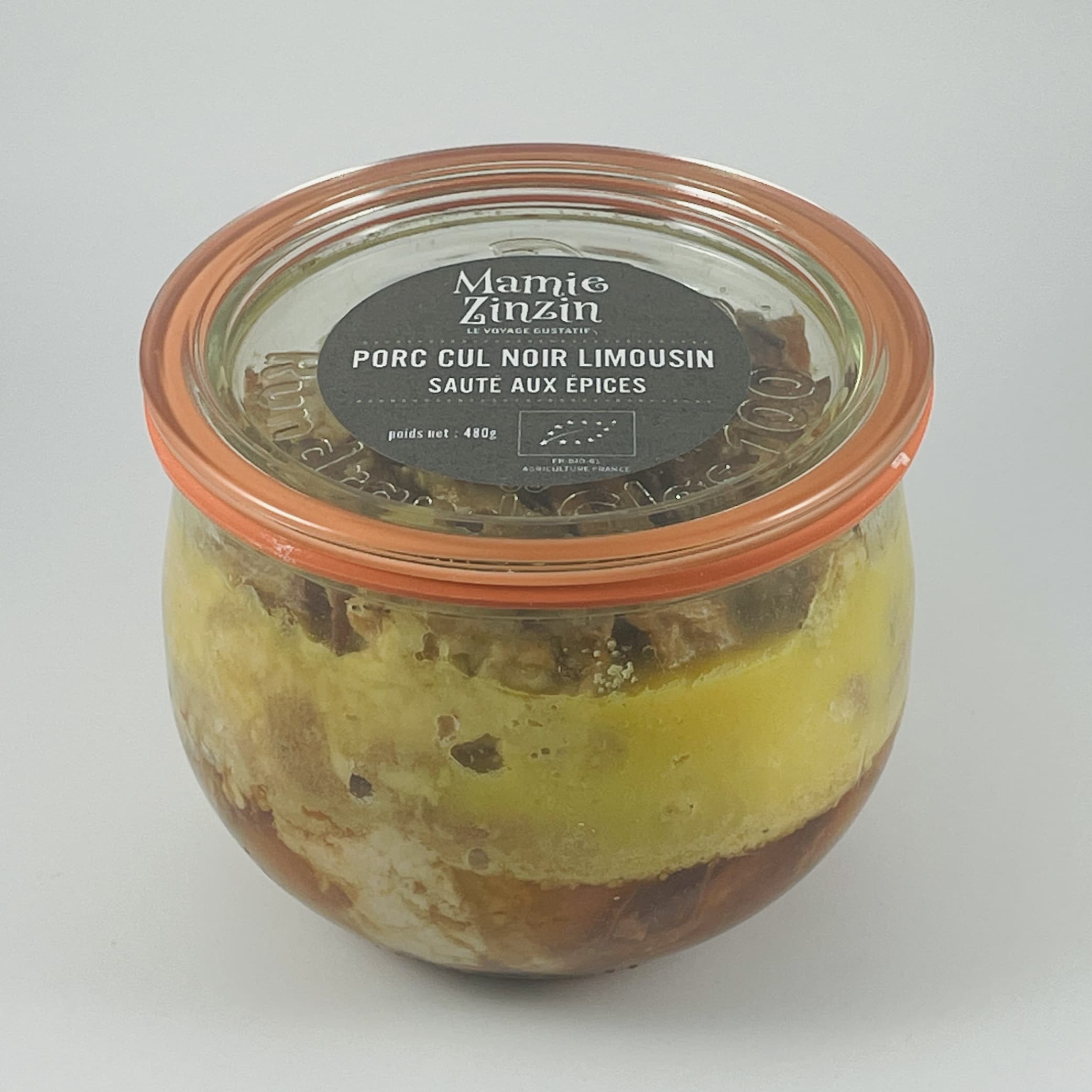 Porc cul noir limousin sauté aux épices BIO