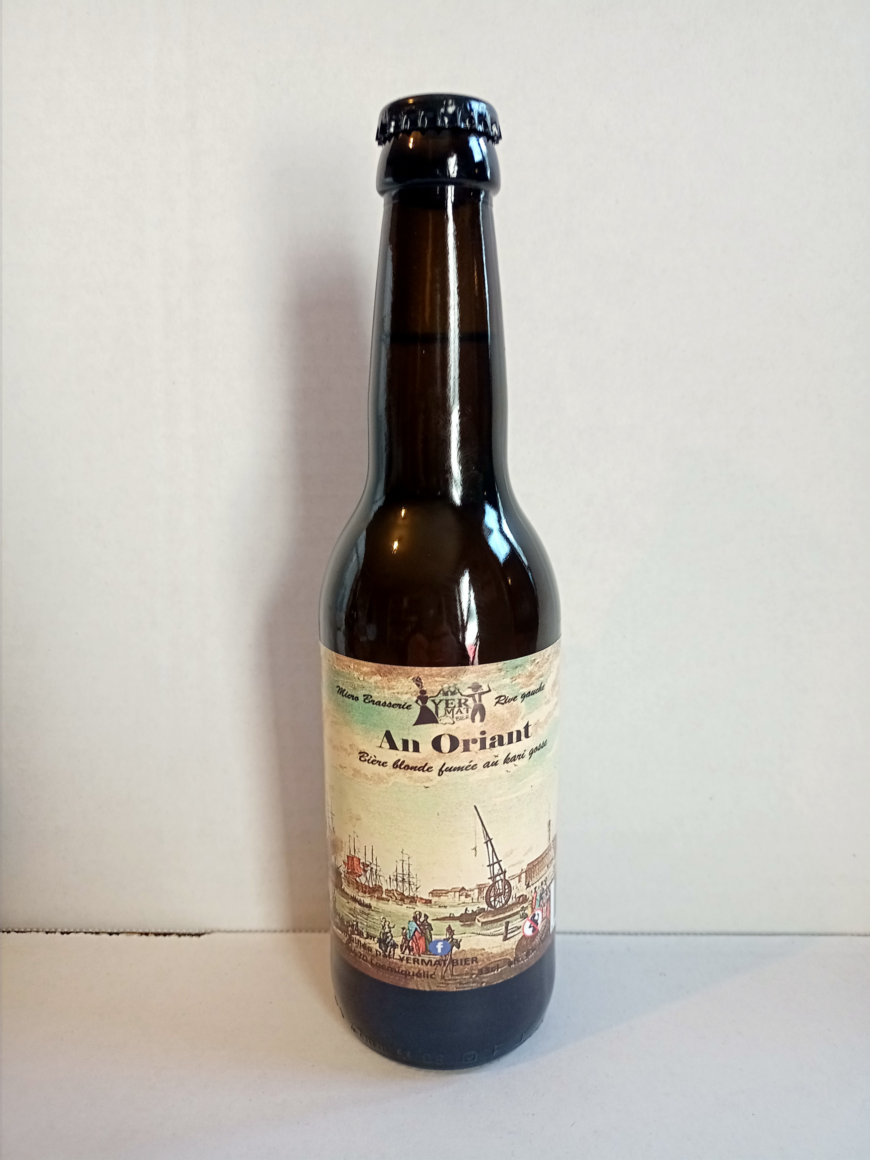 Bière Artisanale Blonde An Oriant – Lot de 6 x 33cl