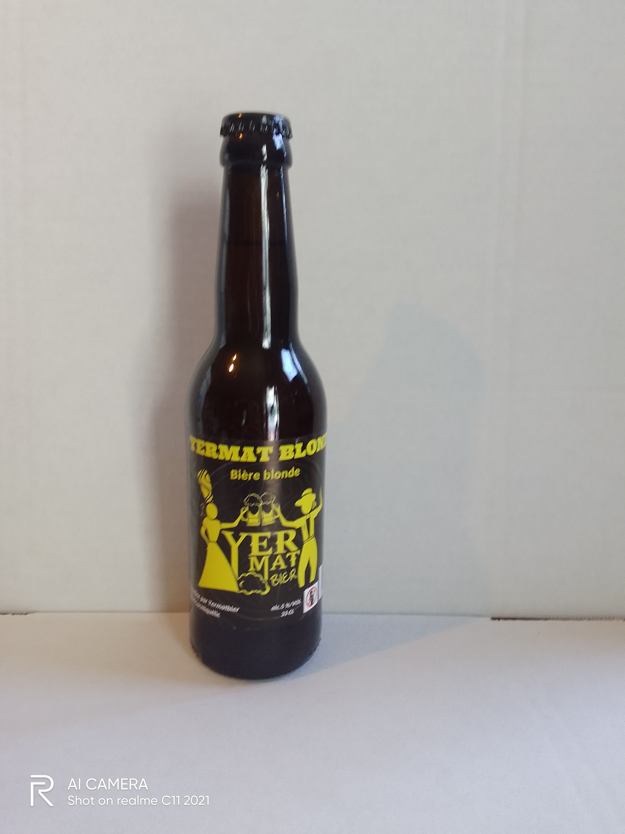 Bière Artisanale Yermat Blonde – Lot de 6 x 33cl