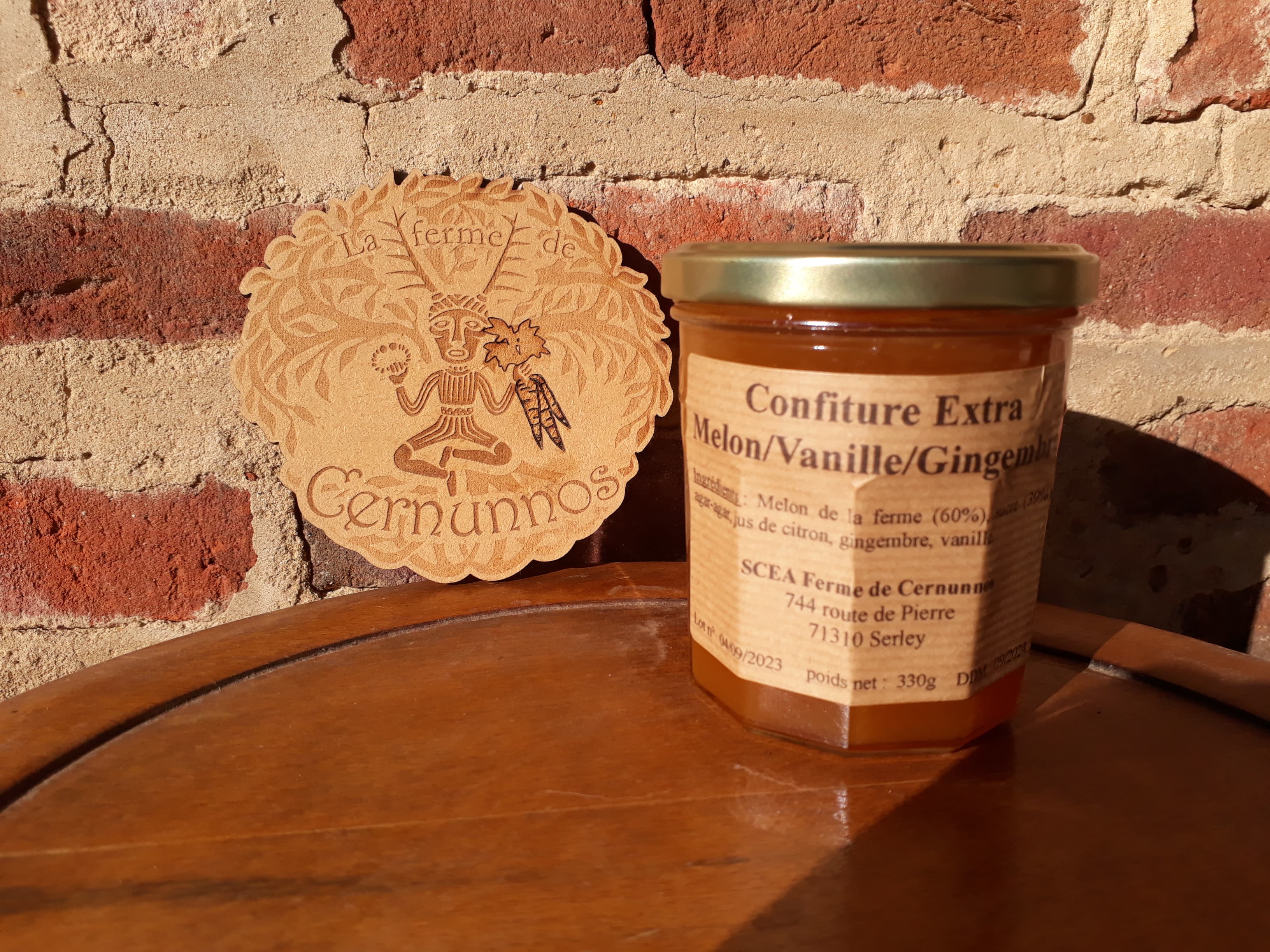 Confiture Melon / Vanille / Gingembre - Image 1