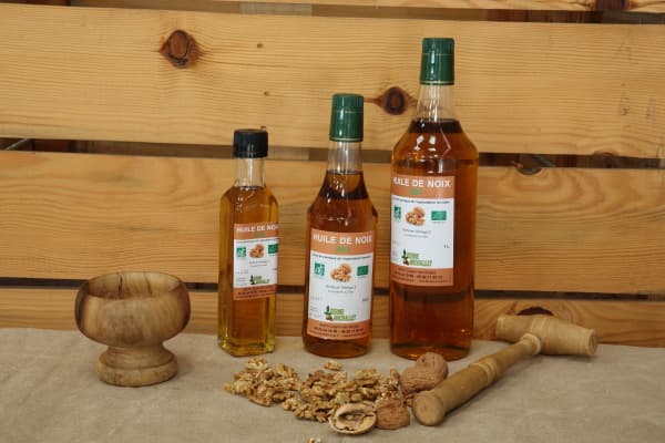 Huile de noix bio 1L - Image 1