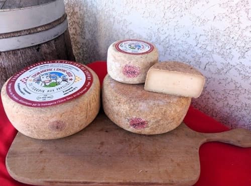 1/2 tome de chèvre au lait cru - environ 2 kg - Image 1