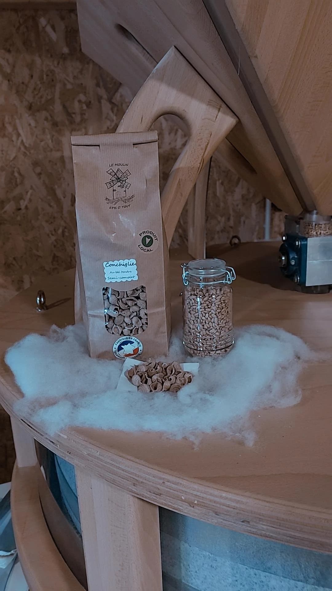 Pâtes Conchiglie au blé tendre - Semi Complète