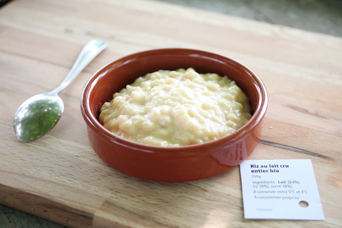 Riz au lait Bio