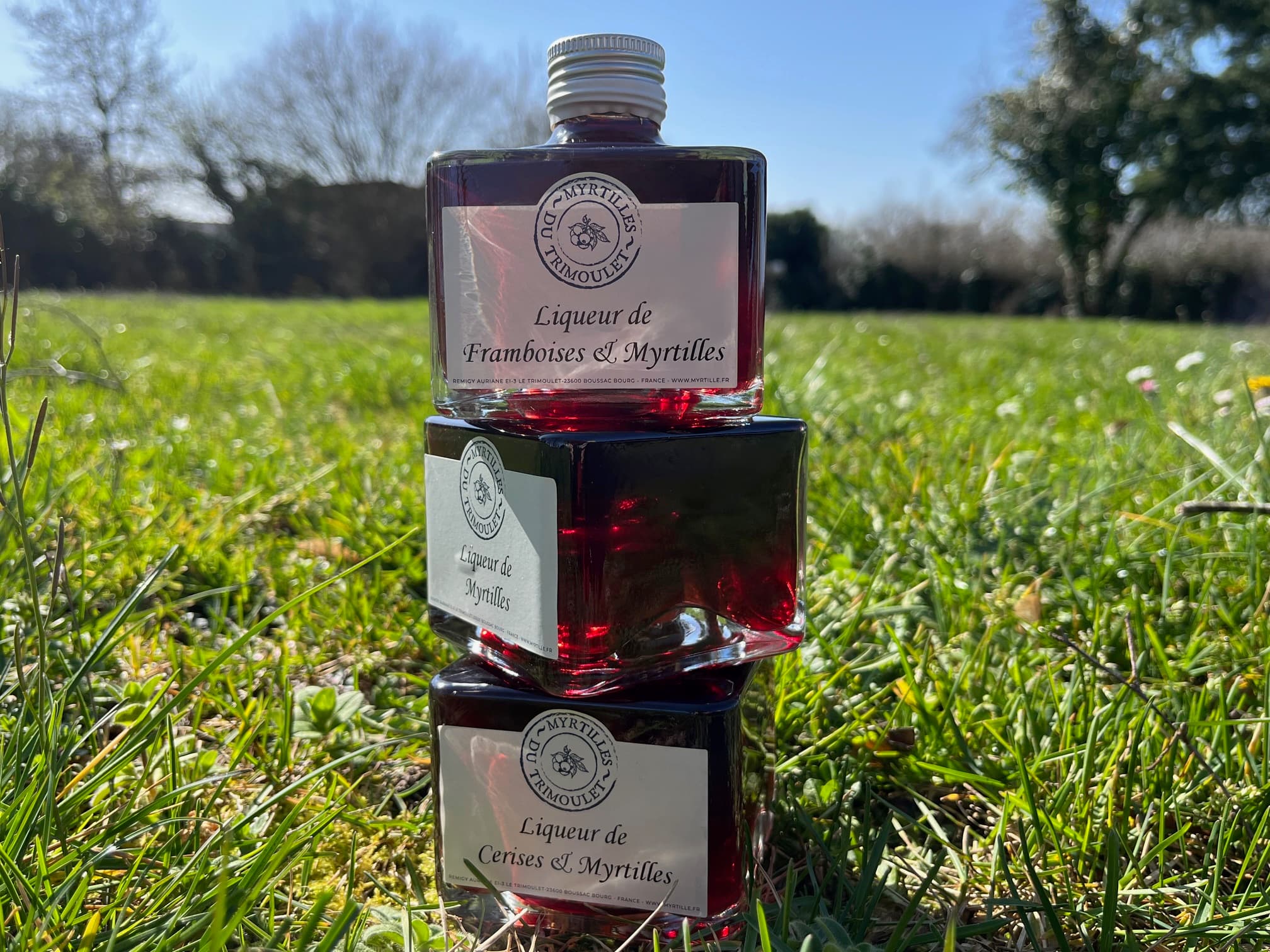 Lot de 3 liqueurs: 1 de chaque parfum