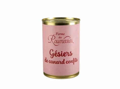 5 gésiers de canard confits