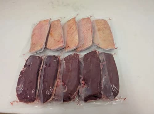 Colis de magrets de canard frais