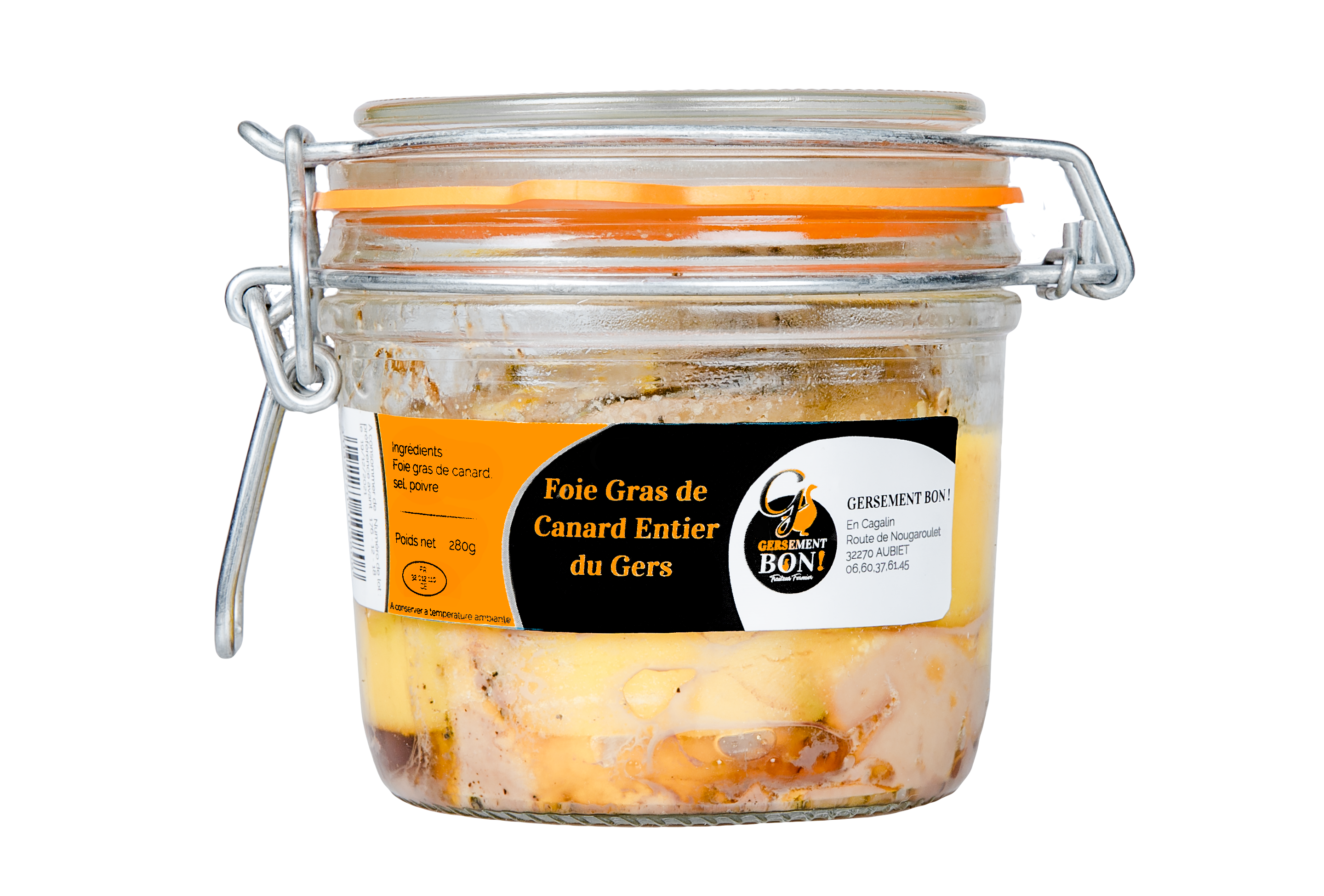 foie gras de canard entier IGP Gers