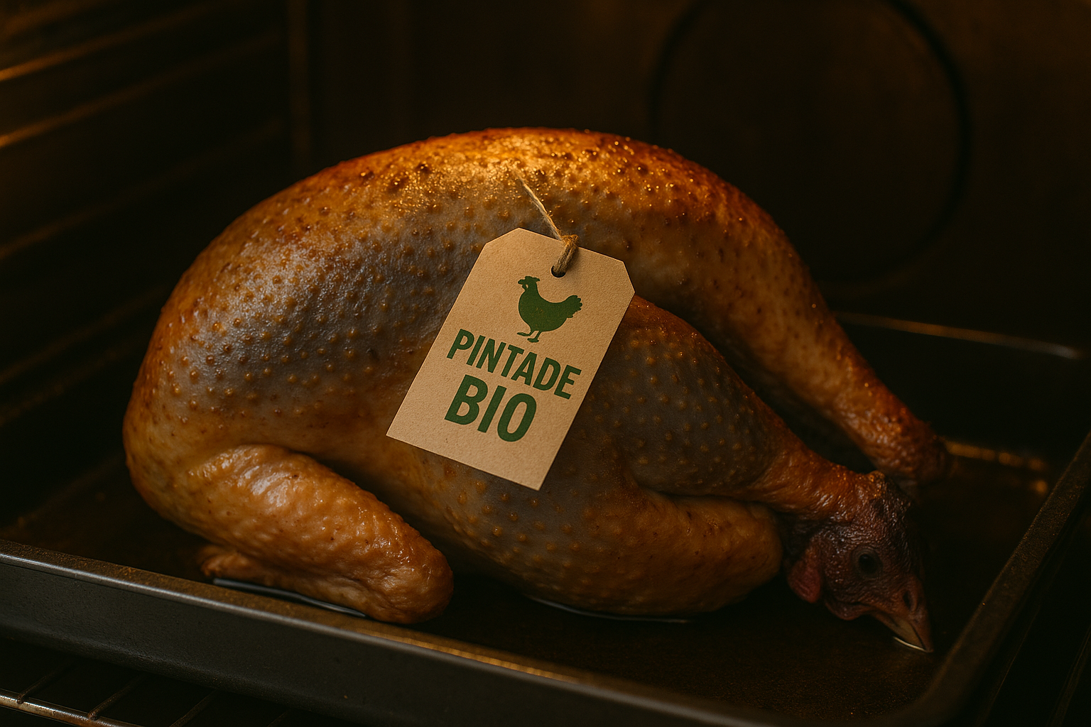 pintade fermière bio