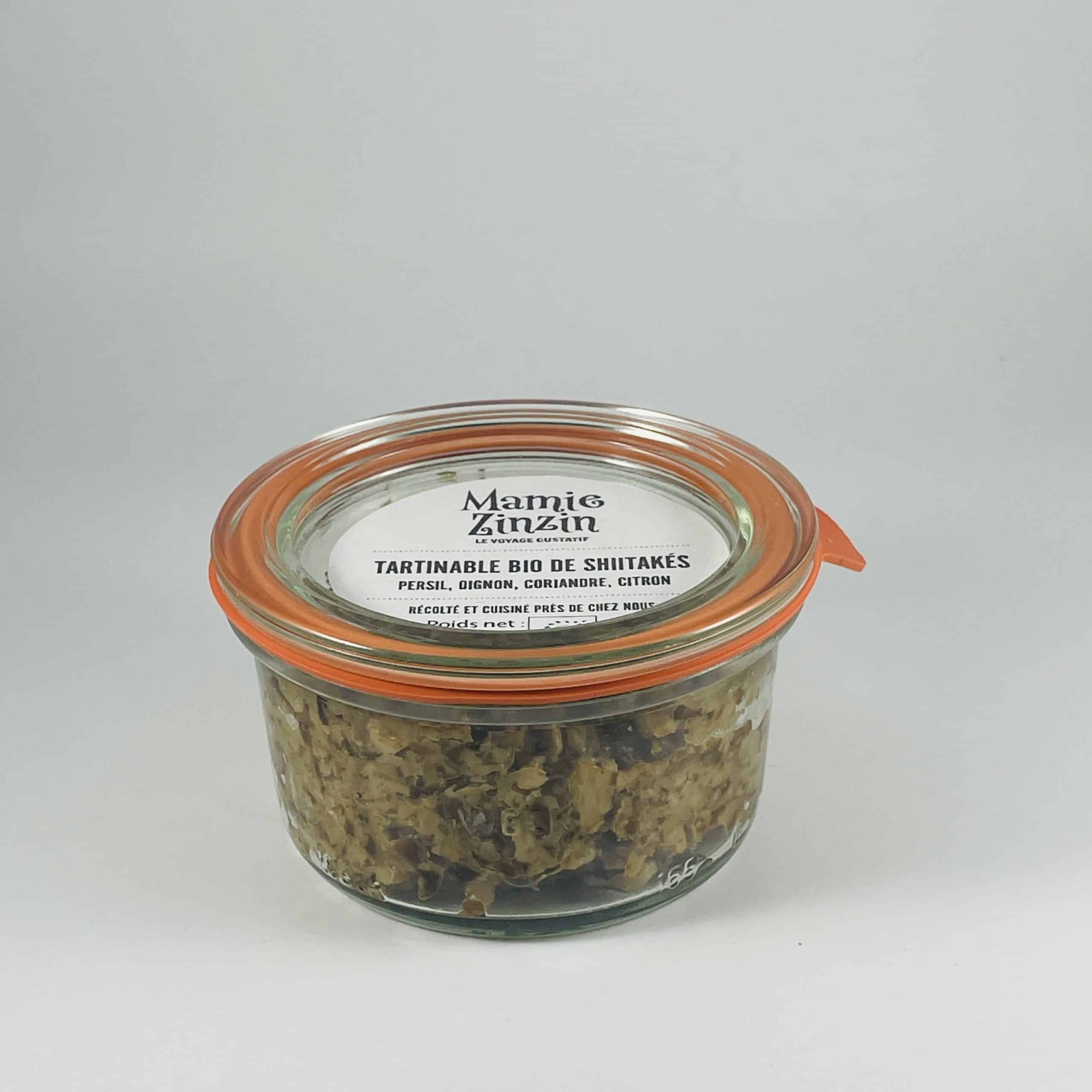 tartinable bio de shiitakés