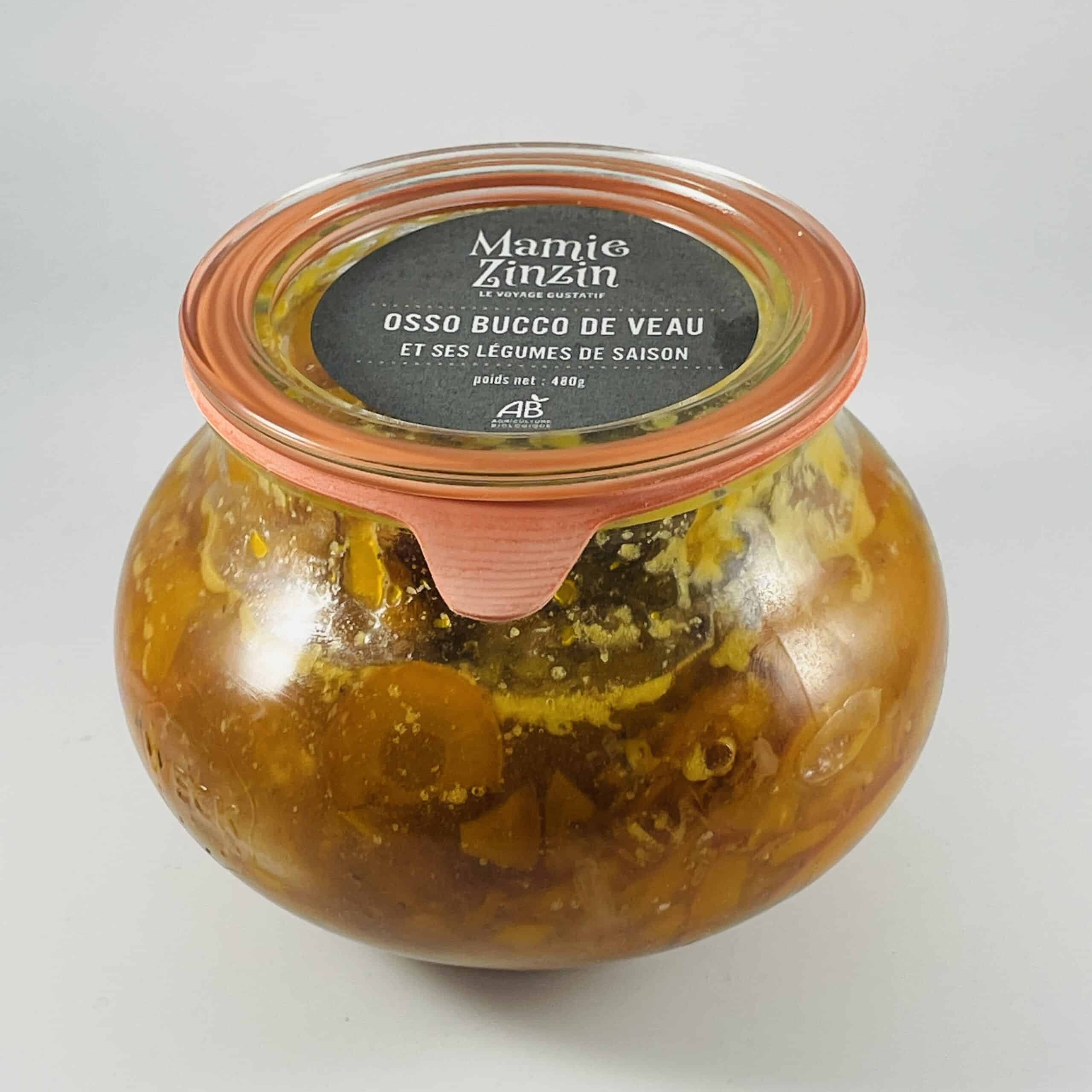 Osso bucco de veau et ses légumes de saison