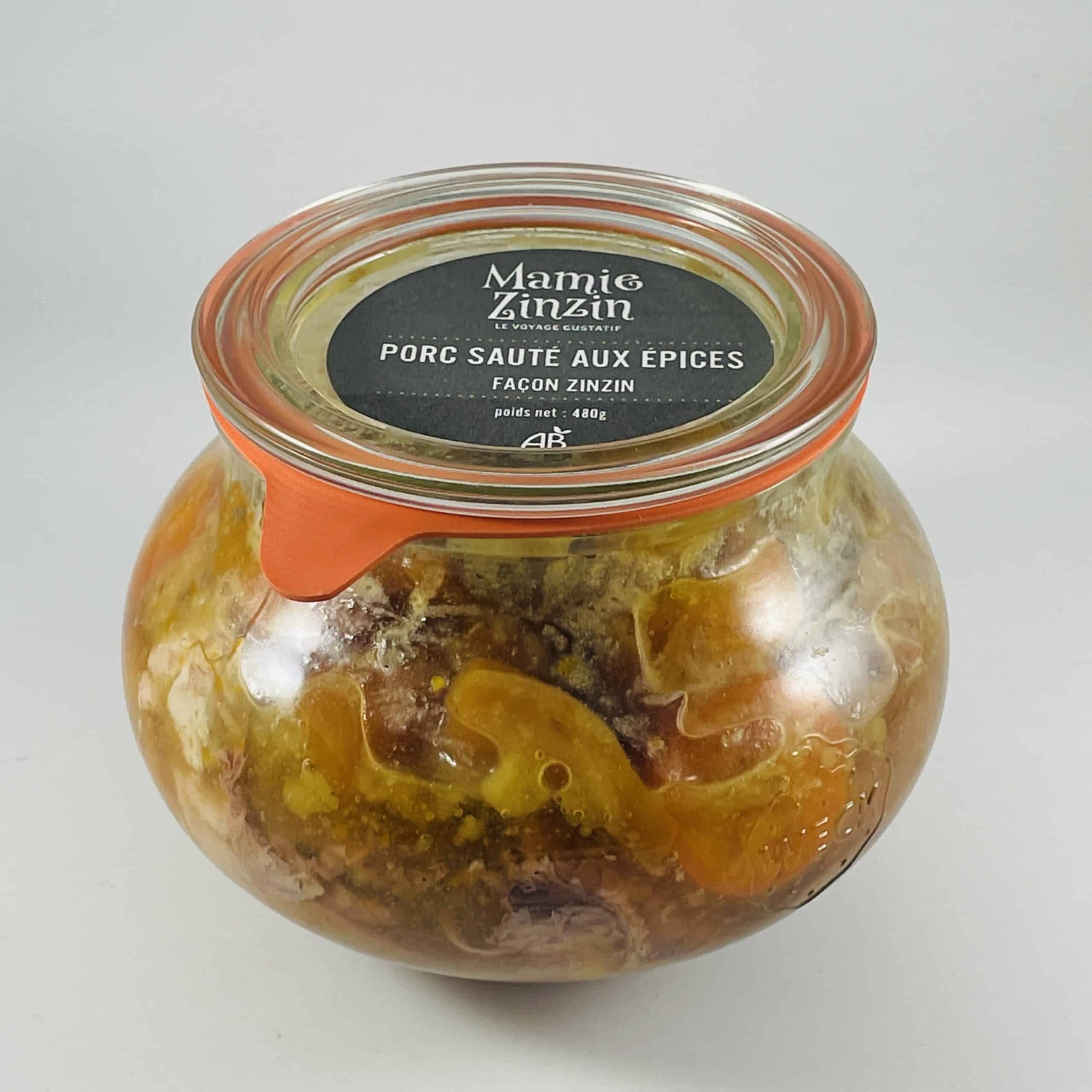 sauté de porc aux épices