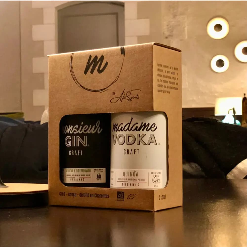 Coffret cadeau - Gin et Vodka