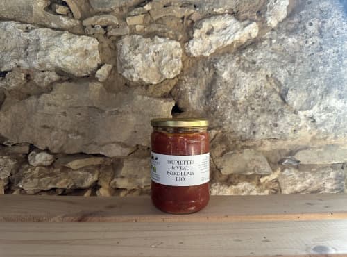 Paupiettes de veau bordelais BIO