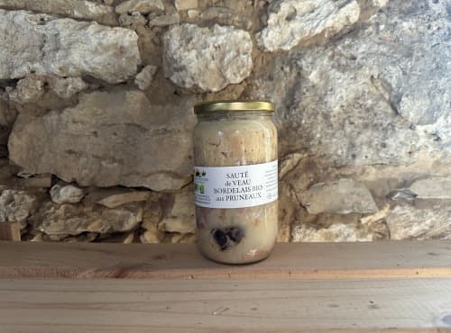 Sauté de veau bordelais aux pruneaux BIO