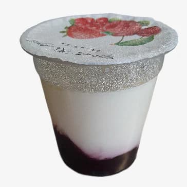 Yaourt aux fruits rouges de vache