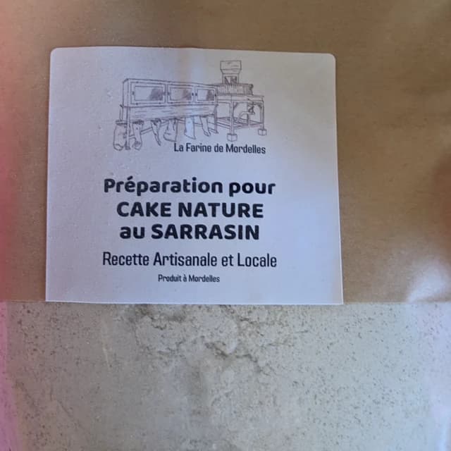 Préparation pour cake au sarrasin 6 pers