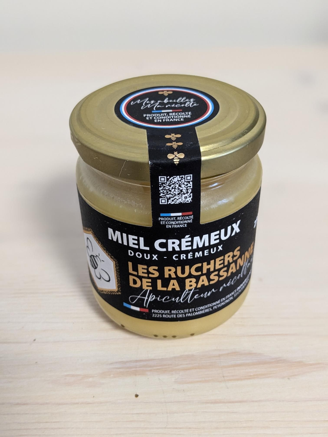 Miel crémeux doux
