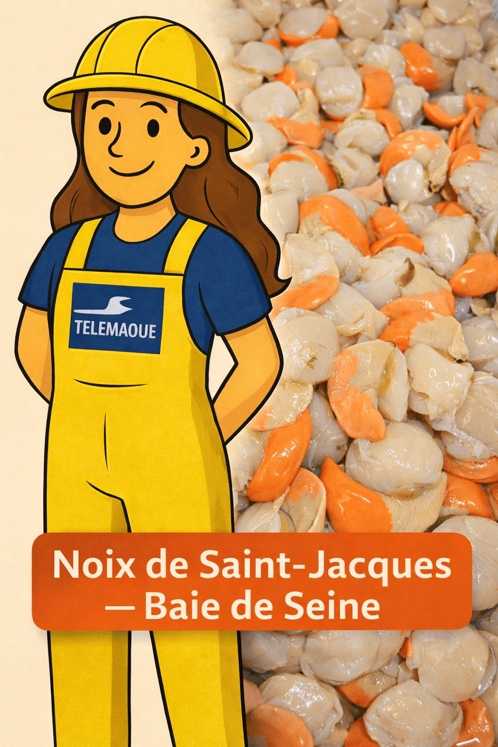 Noix de st jacques baie de seine