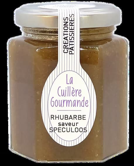 Confiture de RHUBARBE saveur spéculoos