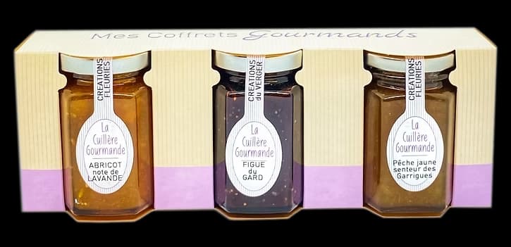 Coffret confitures "Promenade en Garrigue"