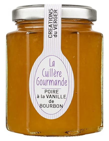 Confiture de POIRE à la Vanille de Bourbon