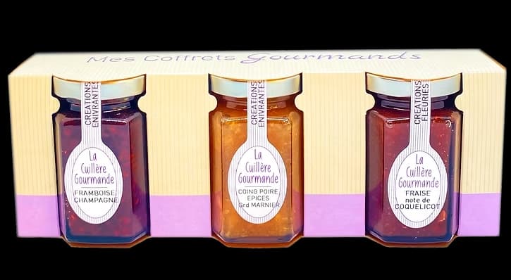 Coffret confitures "Envie de Fêtes"