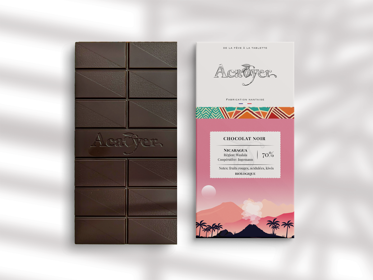 Tablette Noir 70% – Nicaragua