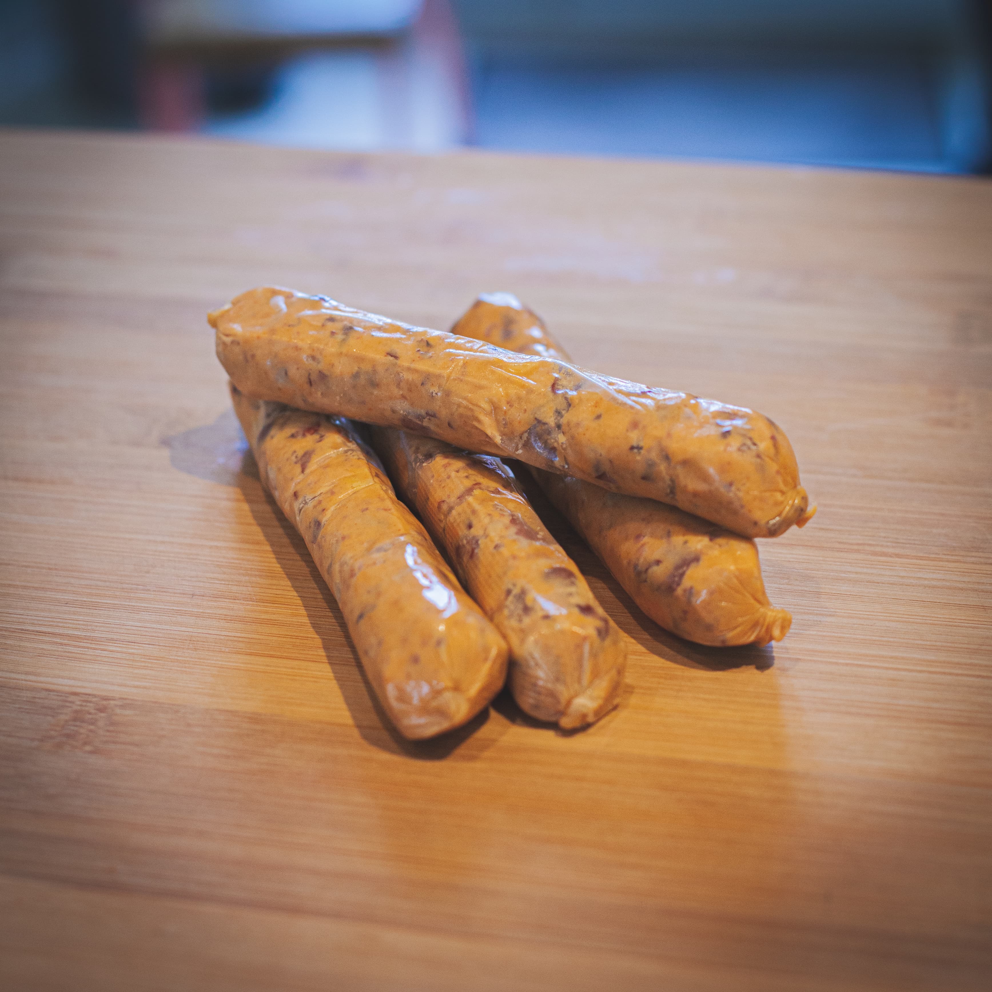 Saucisses BIO de haricots rouges au paprika fumé